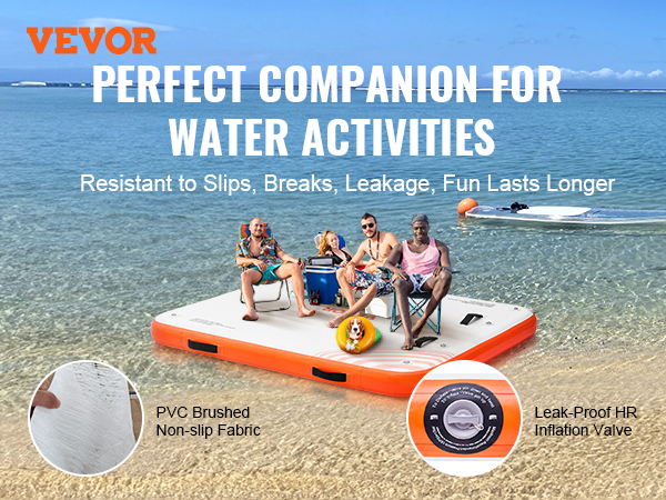 inflatable dock platform