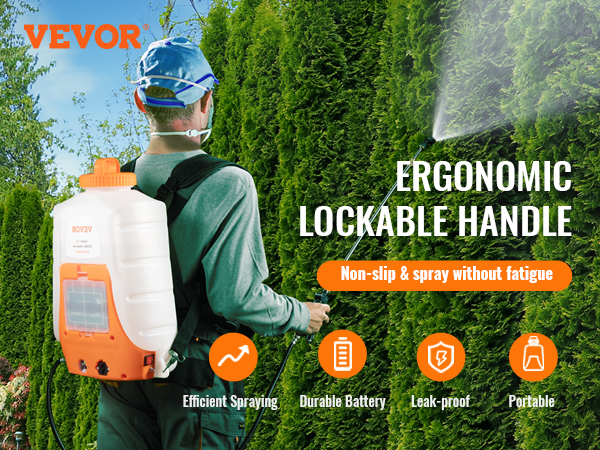 battery powered backpack sprayer