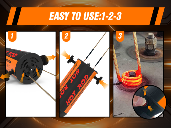 solary magnetic induction heating scene