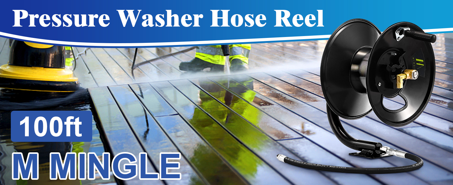 pressure washer hose reel