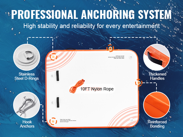 raft large floating air mat