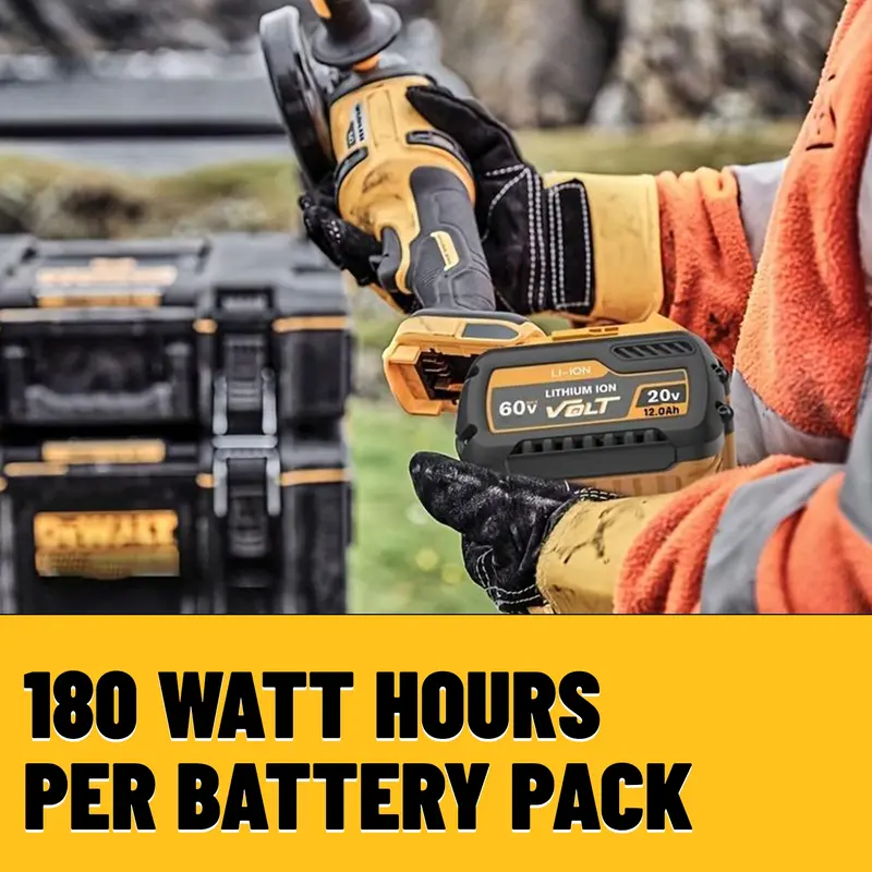 Product Introduction of DEWALT FLEXVOLT Replacement Battery 12.0Ah - Compatible with 20V/60V MAX Tools (DCB609, DCB606, DCB612) 5