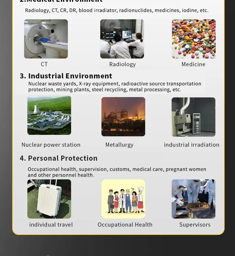 Product Introduction of FNIRSI GC-01 Geiger Counter Nuclear Radiation Detector Personal Dosimeter X-ray γ-ray β-ray Radioactivity Tester Marble Detector 16