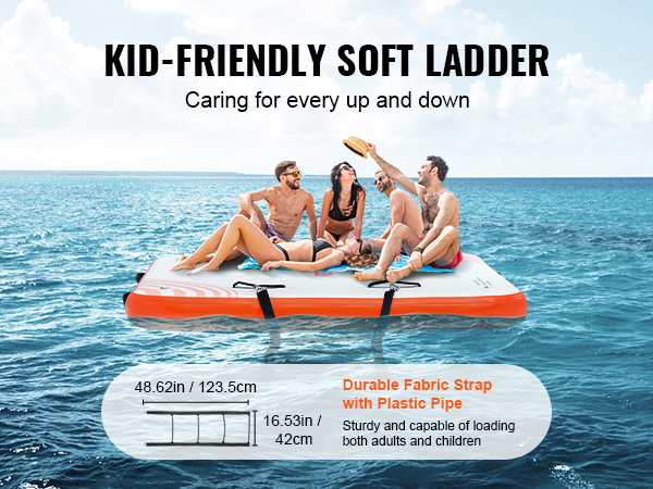 inflatable water pad
