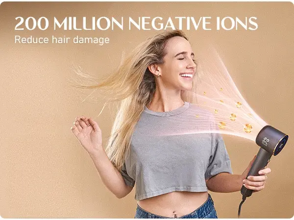 Product Introduction of Fanttik Hair Dryer, High Speed lonic Blow Dryer with HD Display, Magnetic Concentrator, Brushless Motor - FanttikSolo AURA H10 APEX 12