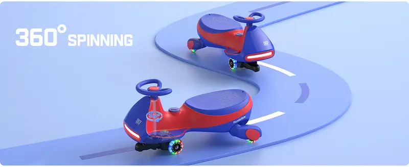 Product Introduction of FanttikRide N7 Electric Wiggle Car with Pedal, Ride on Toy 5
